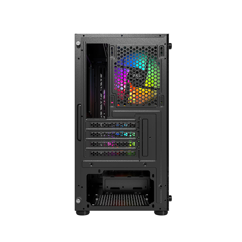 Nordic Gaming Fenris RGB Mini Tower micro-ATX Sort