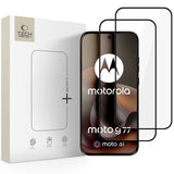 Tech-Protect 5906302323241 Skærm og -bagsidebeskytter til mobiltelefon Klar skærmbeskytter Motorola 2 stk