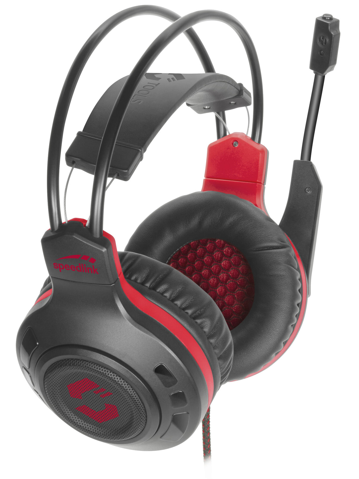 SPEEDLINK CELSOR Headset Ledningsført Spil Sort