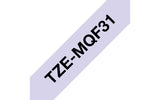 Brother TZE-MQF31 etiketbånd Sort