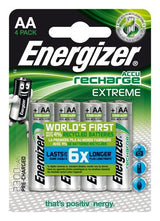 Energizer rechargeable battery Recharge Extreme AA CHP4 2300mAh