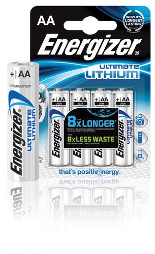Energizer battery Ultimate Lithium LR6/AA 1.5V 4pcs