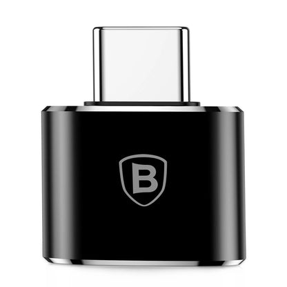 Baseus USB-A til USB-C OTG adapter - sort