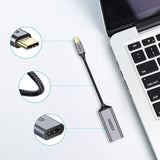 Choetech USB Type C (han) til HDMI (hun) 4K 60Hz grå (HUB-H10)