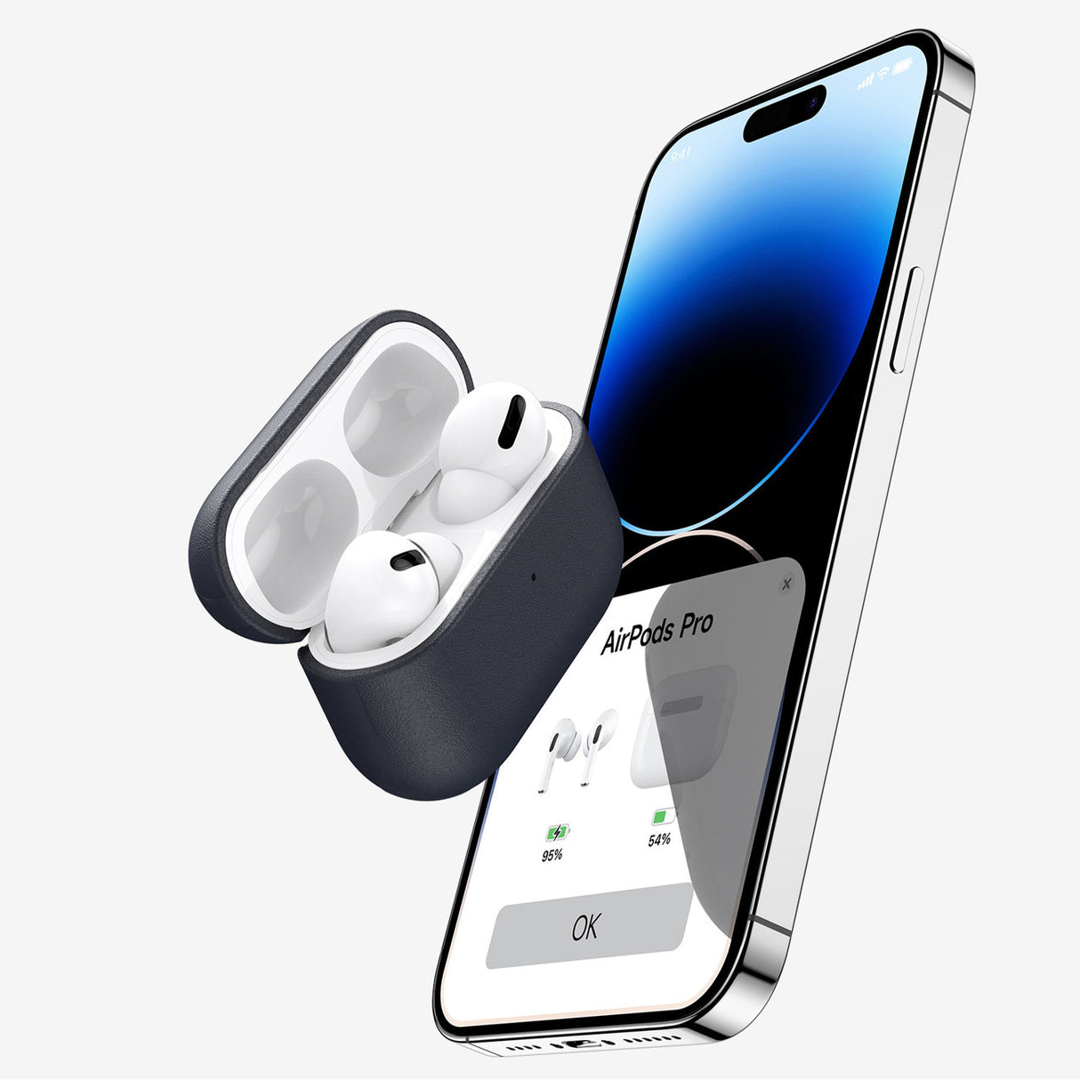 Dux Ducis Plen etui til AirPods Pro 2 / AirPods Pro 1 hovedtelefonetui blåt