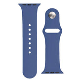 Silikone rem APS til Apple Watch 42/44/45mm urrem - blå