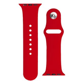 Silikone rem APS til Apple Watch 42/44/45mm urrem - rød