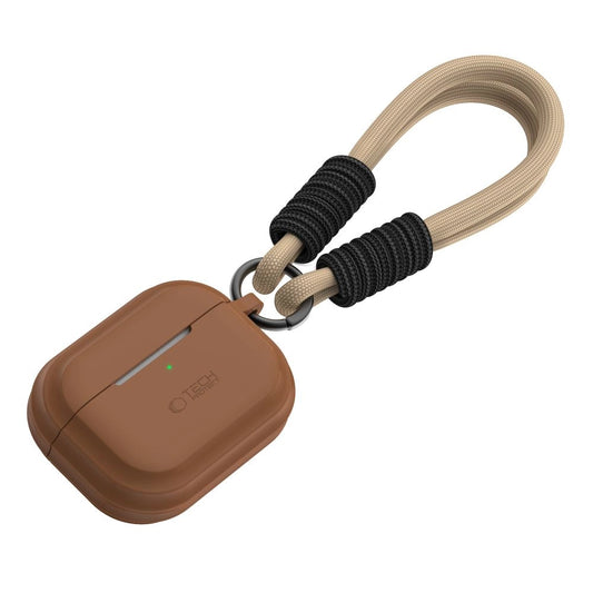 Tech-Protect Silikone Rope Case til Apple AirPods Pro 1/2 - Brun