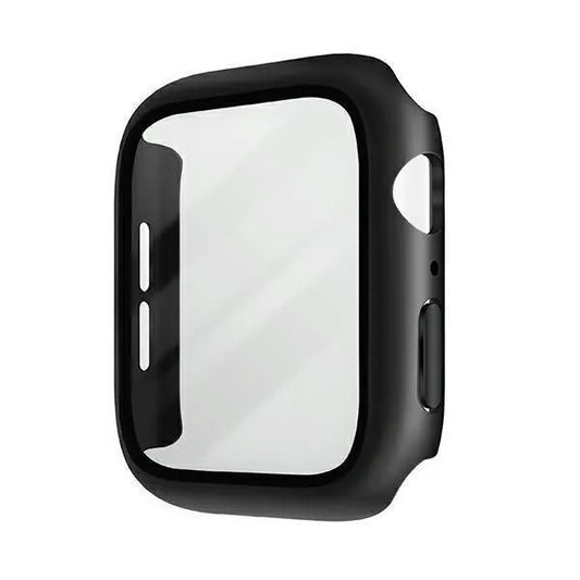 Nordic Shield Apple Watch 42mm Cover med Skærmbeskyttelse Sort (Bulk)