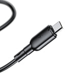 USB til Micro USB-kabel VFAN X11, 3A, 1m (sort)