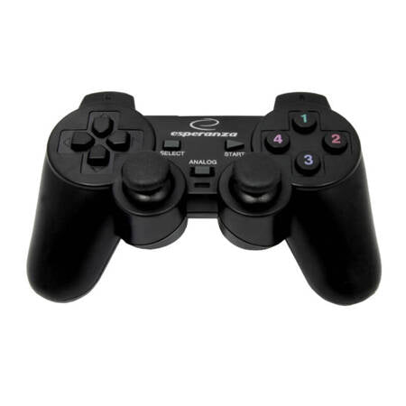 Esperanza EG102 Gamepad med ledning Sort PS3/PC