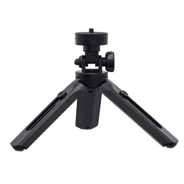 Mini tripod med telefonholder mount selfie stick kamera GoPro holder sort