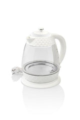 Eta Crystal elkedel 1,7 L 2200 W Transparent, Hvid