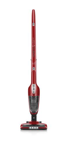 Eta ETA445390000 stick vacuum/electric broom 2-in-1 stick vacuum Battery Dry Cyclonic Dust bag 0.55 L Red