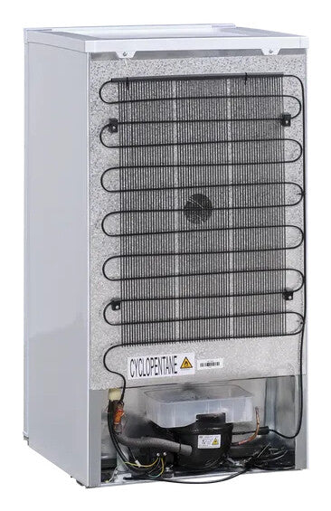 ScanDomestic SKB182WE kombi-køleskab Fritstående 150 L Hvid