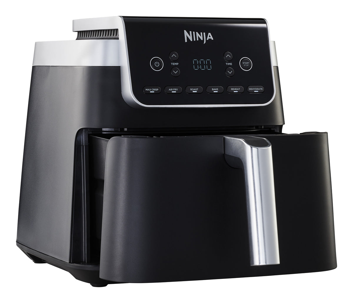 Ninja AF180EU frituregryde Enkelt 6,2 L Enkeltstående 2000 W Varmluftsteger Sort