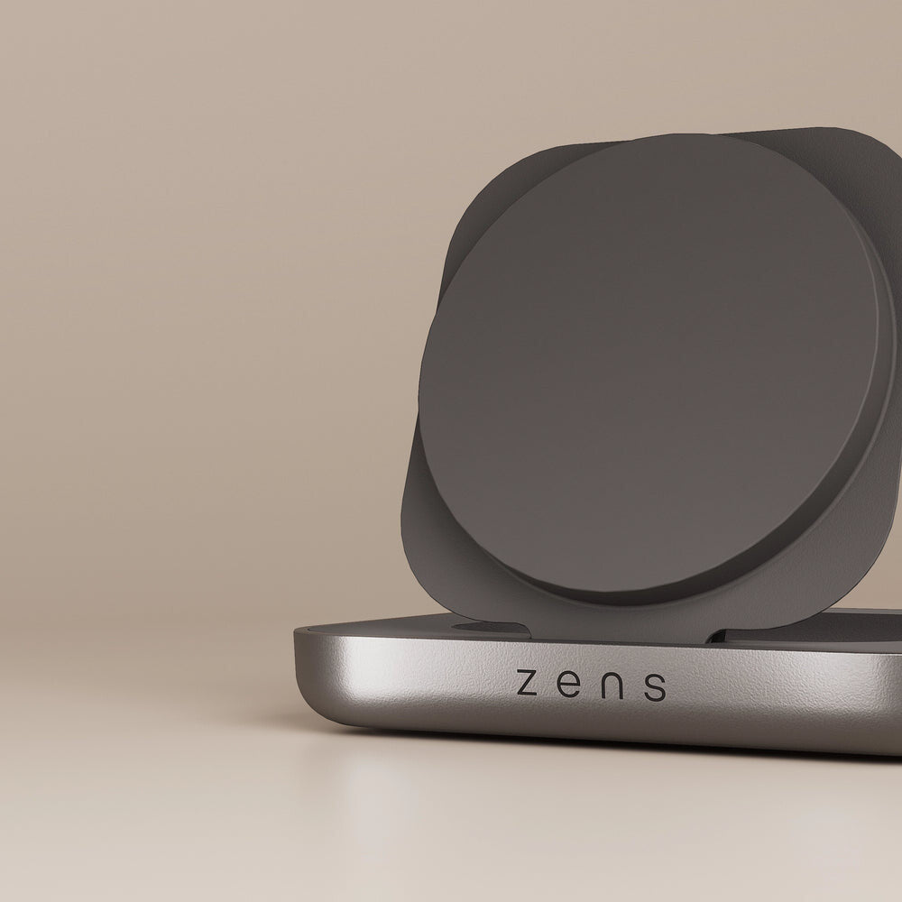 ZENS ZESC20B/00 oplader til mobil enhed Hovedtelefoner, Smartphone, Ur Sort USB Trådløs opladning Indendørs