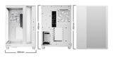be quiet! Light Base 500 LX White Midi Tower Hvid