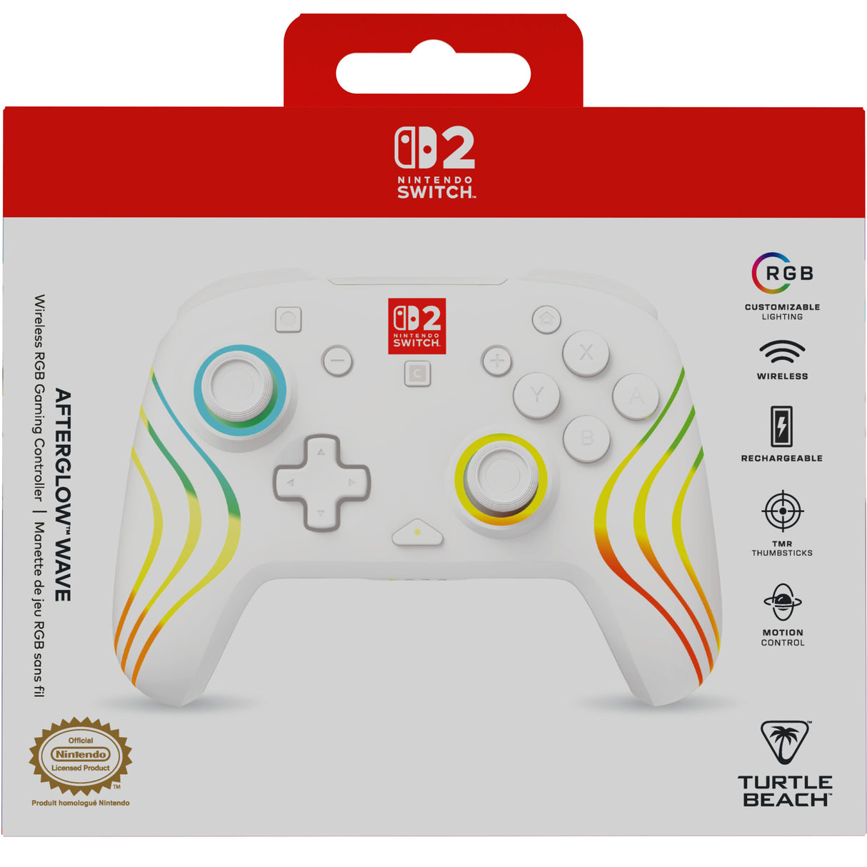 Turtle Beach TBC-8106-15 spil-controller Hvid Bluetooth/USB Gamepad Nintendo Switch, Nintendo Switch 2, Nintendo Switch Lite, Nintendo Switch OLED