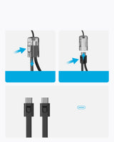 Anker A1384G11 powerbank 20000 mAh Sort
