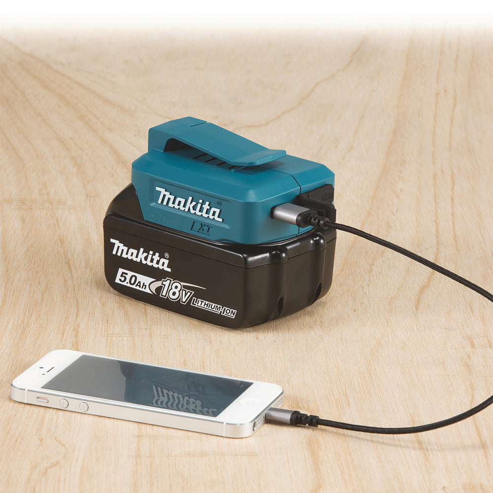 Makita LXT ADP05 Powerbank 2xUSB-A Blå