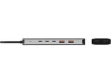 Sandberg 136-79 dockingstation Ledningsført USB 3.2 Gen 2 (3.1 Gen 2) Type-C Grå