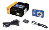 Kodak PIXPRO FZ55 1/2.3" Compact camera 16 MP CMOS 4608 x 3456 pixels Blue