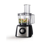Bosch MCM3401M foodprocessor 800 W 2,3 L Sort, Rustfrit stål