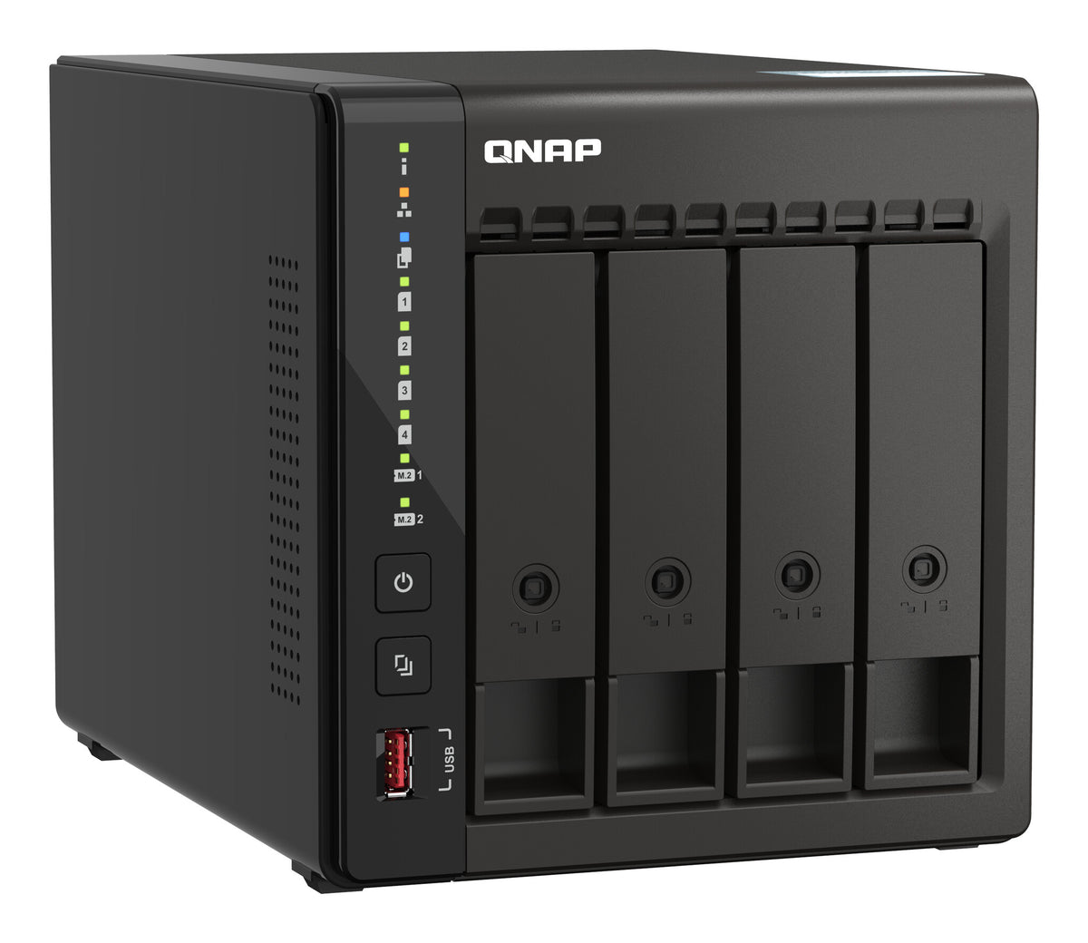 QNAP TS-453E NAS Tower Intel(R) Celeron(R) J6412 8 GB 0 TB QNAP QTS Black