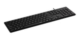 Rapoo NK8020 tastatur Universel USB QWERTY Sort