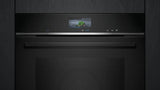 Siemens iQ700 HR776GMB1 ovn 71 L Sort, Rustfrit stål