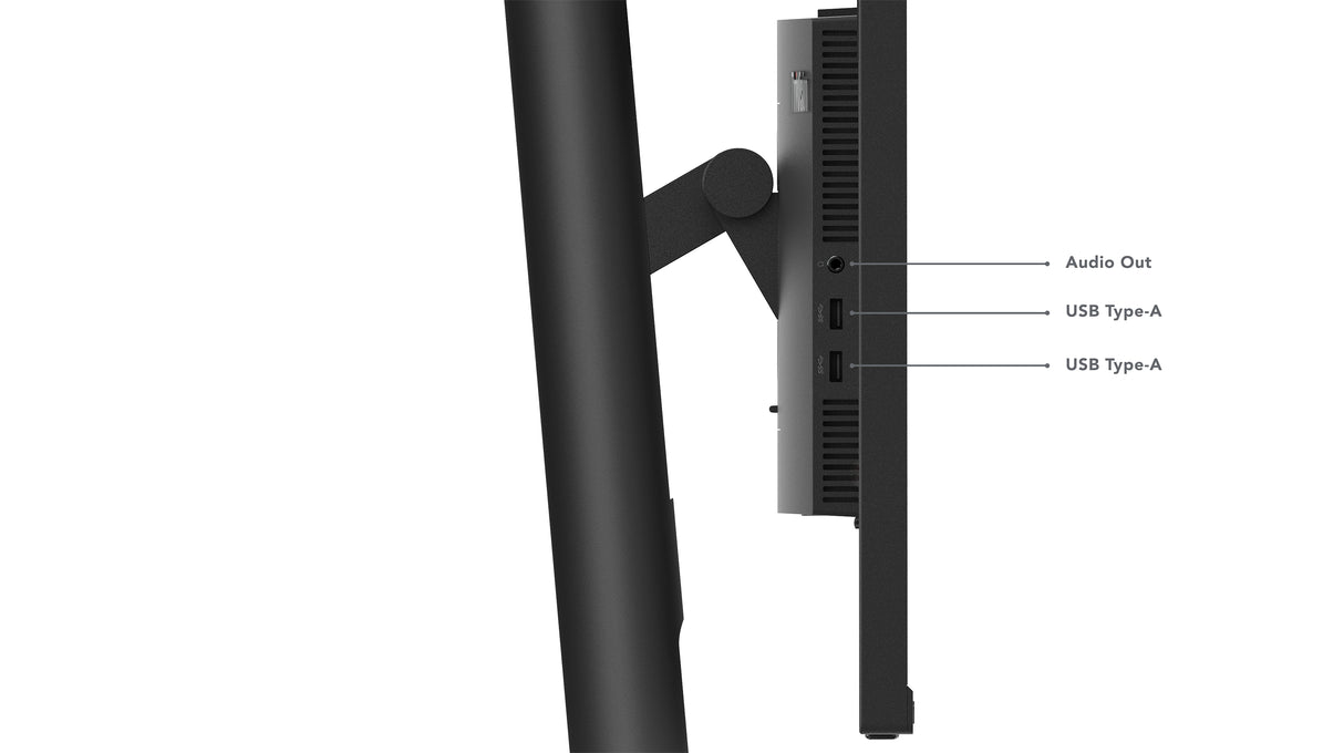 Lenovo ThinkVision T27i-30 LED display 68,6 cm (27") 1920 x 1080 pixel Fuld HD Sort