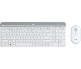 Logitech 920-009205 tastatur Mus inkluderet Universel RF trådløst QWERTY US International Hvid