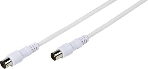 Vivanco VVANX30MFW koaxial kabel 3 m Koaksial Hvid