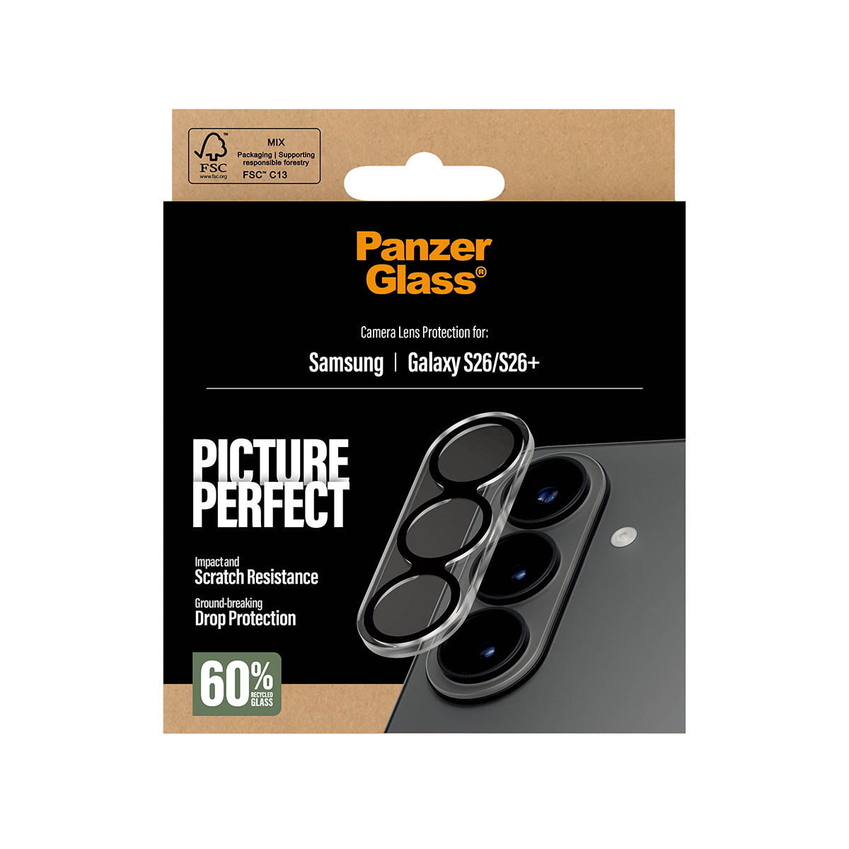 PanzerGlass PicturePerfect Camera Lens Protector Samsung Galaxy S26 | 26+