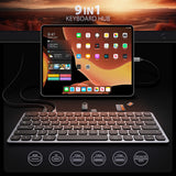 Axagon HMC-KB-US dockingstation Ledningsført USB 3.2 Gen 1 (3.1 Gen 1) Type-C Grå
