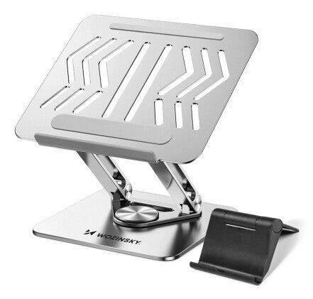 Wozinsky WRS-CPY84SS Stander til laptop og tablet Sølv 43,9 cm (17.3")