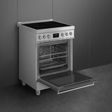 Smeg Symphony Classic Komfur C6IPXM2 Rustfrit stål