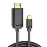 Vention CGUBH videokabel adapter 2 m USB Type-C HDMI Sort