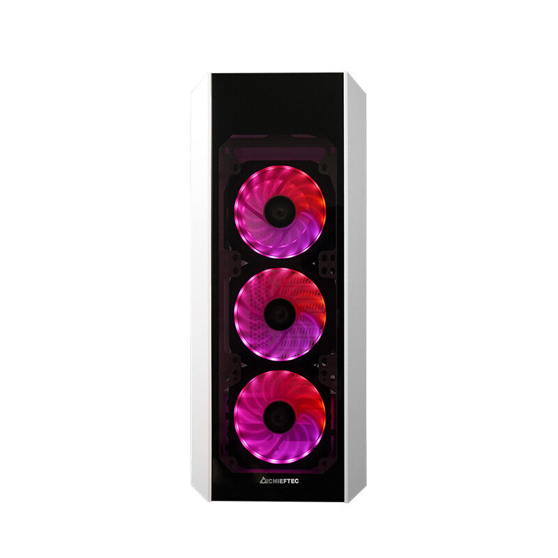 Chieftec GL-03W-OP computeretui Midi Tower Hvid