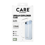 PanzerGlass CARE by ® Flagship Case Transparent Urban Explorer m. Klar Rahmen iPhone Air