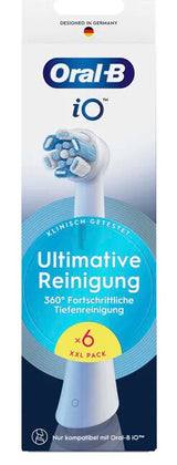 Oral-B iO Ultimative Reinigung 6 stk Hvid