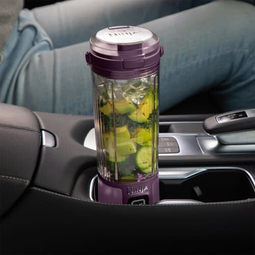 Ninja BC151EUPR blender Bærbar blender Lilla, Transparent