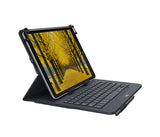 Logitech 920-008340 tastatur til mobil enhed QWERTY Nordisk Bluetooth Sort