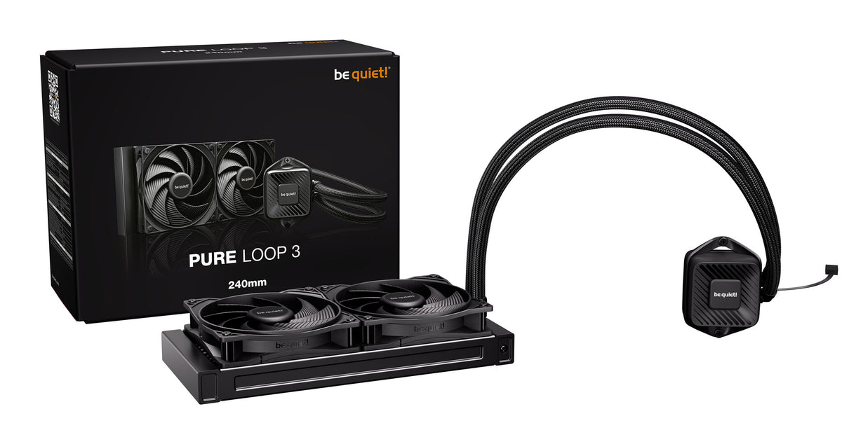 be quiet! PURE LOOP 3 Processor Alt-i-en væskekøler 12 cm Sort 1 stk