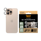 PanzerGlass ® Hoops® Transparent Kameralinsebeskytter iPhone 16 Pro | 16 Pro Max