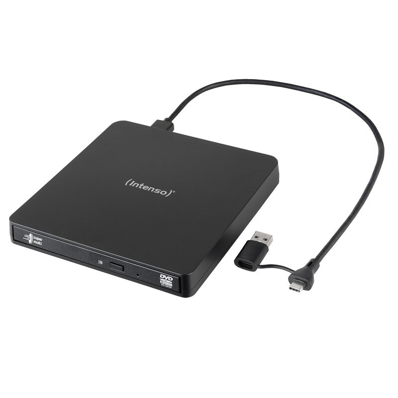 Intenso EOD 400D Slim optisk diskdrev DVD Super Multi DL Sort