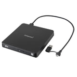 Intenso EOD 400D Slim optisk diskdrev DVD Super Multi DL Sort