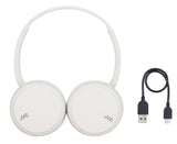 JVC HA-S36W Headset Trådløs Opkald/musik Bluetooth Hvid