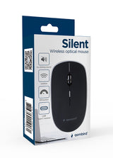 Gembird MUSW-4BSC-01 mus Ambidextrous RF Wireless + USB Type-C Optisk 1600 dpi
